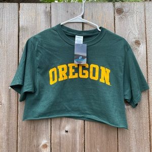 Oregon Ducks Cropped T-Shirt
